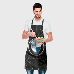 Фартук кулинарный БМВ эмблема, автомобильная тема, цвет: 3D-принт — фото 2
