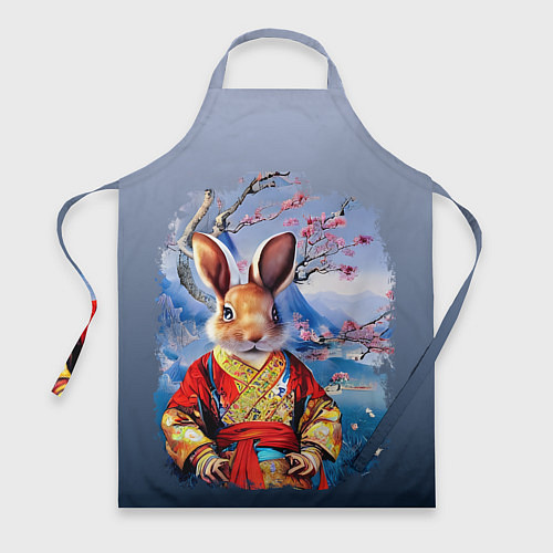 Фартук Кролик в китайском халате / 3D-принт – фото 1