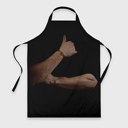 Фартук кулинарный Руки в темноте, цвет: 3D-принт