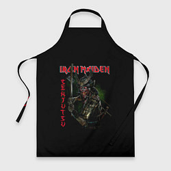 Фартук кулинарный Iron Maiden Senjutsu samurai, цвет: 3D-принт