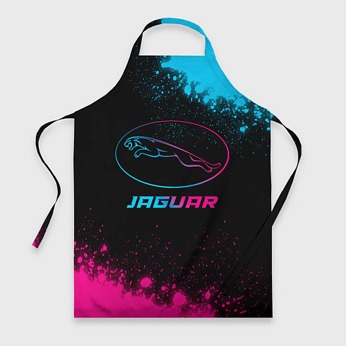 Фартук Jaguar - neon gradient / 3D-принт – фото 1