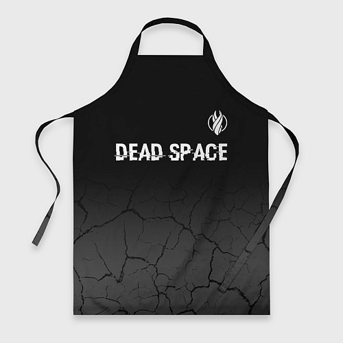 Фартук Dead Space glitch на темном фоне: символ сверху / 3D-принт – фото 1