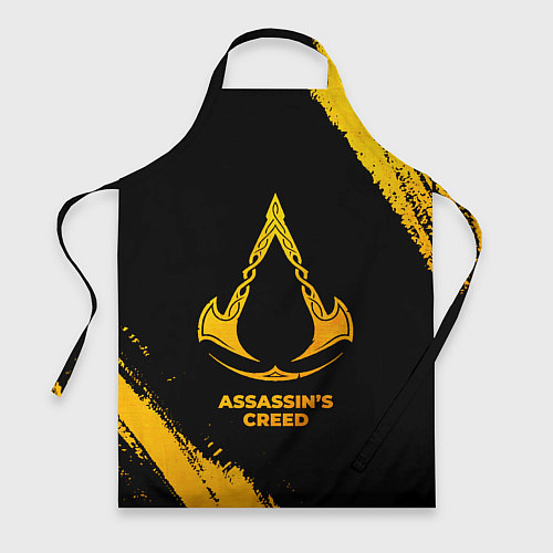 Фартук Assassins Creed - gold gradient / 3D-принт – фото 1