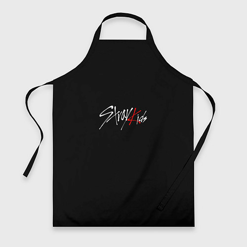 Фартук Stray Kids white logo / 3D-принт – фото 1