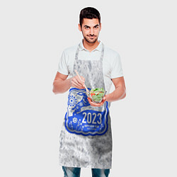 Фартук кулинарный Happy New Year - 2023, цвет: 3D-принт — фото 2