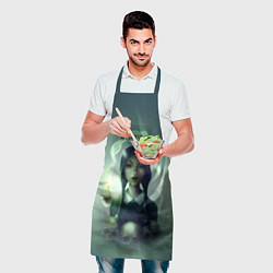 Фартук кулинарный Уэнсдэй poster art, цвет: 3D-принт — фото 2
