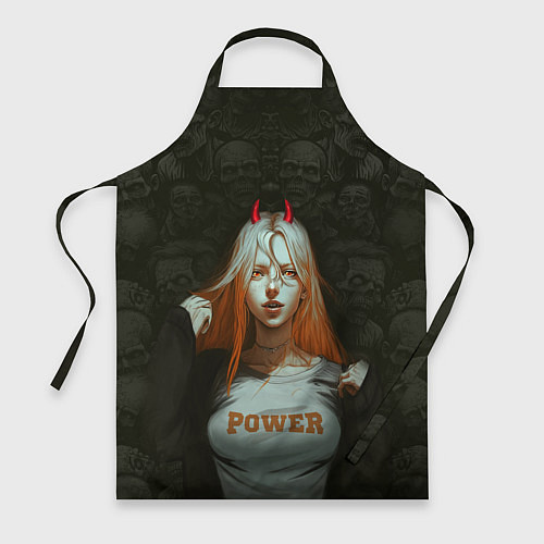 Фартук Power - Anime Chainsaw Man / 3D-принт – фото 1