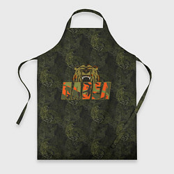 Фартук кулинарный Павел камуфляж, цвет: 3D-принт