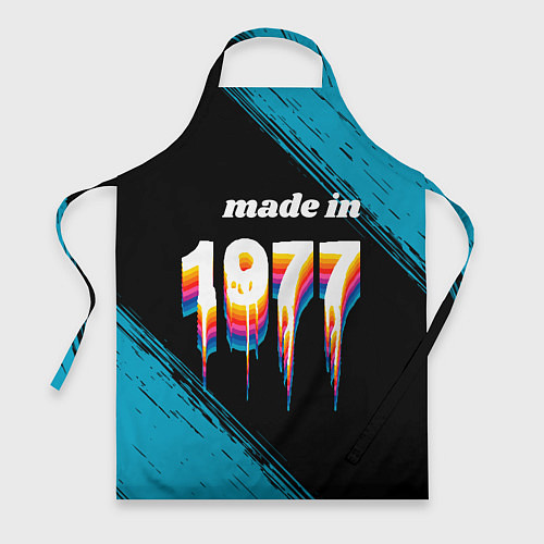 Фартук Made in 1977: liquid art / 3D-принт – фото 1