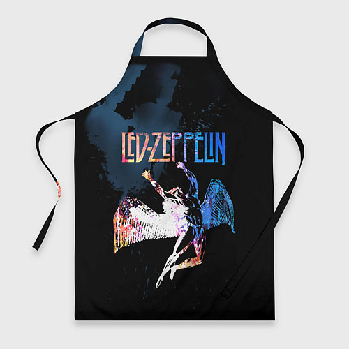 Фартук Led Zeppelin black / 3D-принт – фото 1
