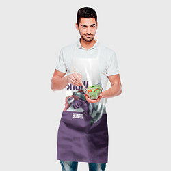 Фартук кулинарный Грэп на доске, цвет: 3D-принт — фото 2