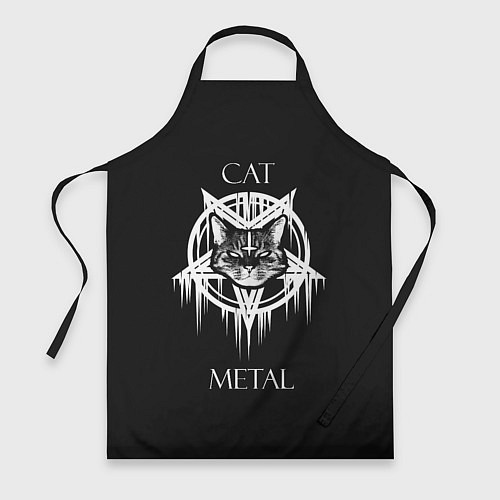 Фартук Cat metal / 3D-принт – фото 1