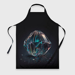 Фартук кулинарный Камень кристалл во тьме, цвет: 3D-принт