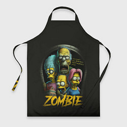 Фартук Simpsons zombie