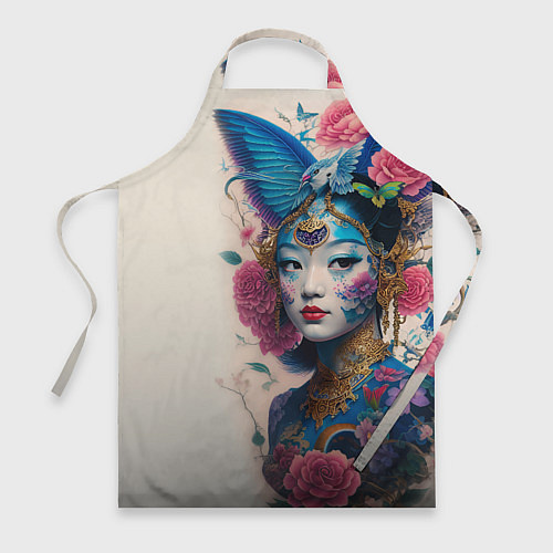 Фартук Japan girl - tattoo - art / 3D-принт – фото 1