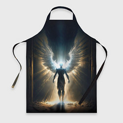 Фартук кулинарный Парящий мужчина ангел, цвет: 3D-принт