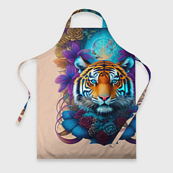 Фартук кулинарный Tiger tattoo - irezumi - art, цвет: 3D-принт