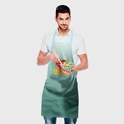 Фартук кулинарный Большой салам, цвет: 3D-принт — фото 2