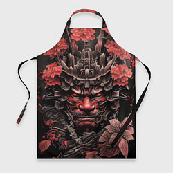 Фартук кулинарный Японский демон самурай, цвет: 3D-принт