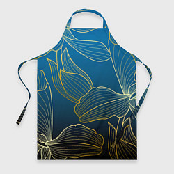 Фартук кулинарный Vanguard floral pattern, цвет: 3D-принт