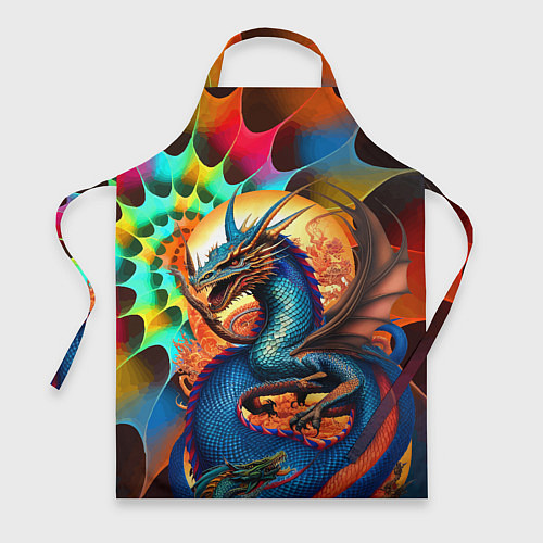 Фартук Japanese dragon - tattoo - irezumi / 3D-принт – фото 1