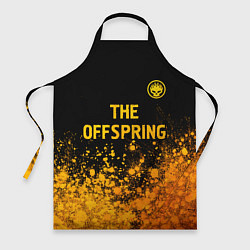 Фартук The Offspring - gold gradient: символ сверху
