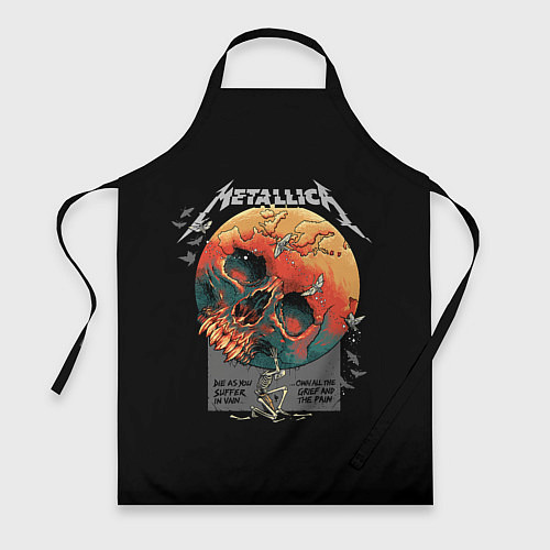Фартук Metallica - Металлика / 3D-принт – фото 1