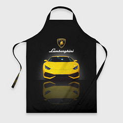 Фартук кулинарный Итальянский суперкар Lamborghini Aventador, цвет: 3D-принт