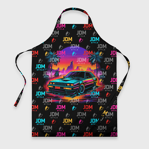 Фартук JDM neon style / 3D-принт – фото 1