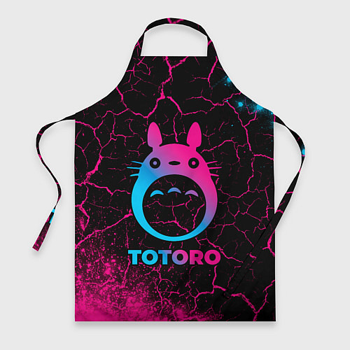 Фартук Totoro - neon gradient / 3D-принт – фото 1