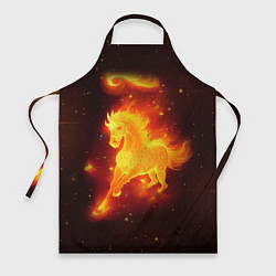 Фартук кулинарный Огненный конь мчится, цвет: 3D-принт