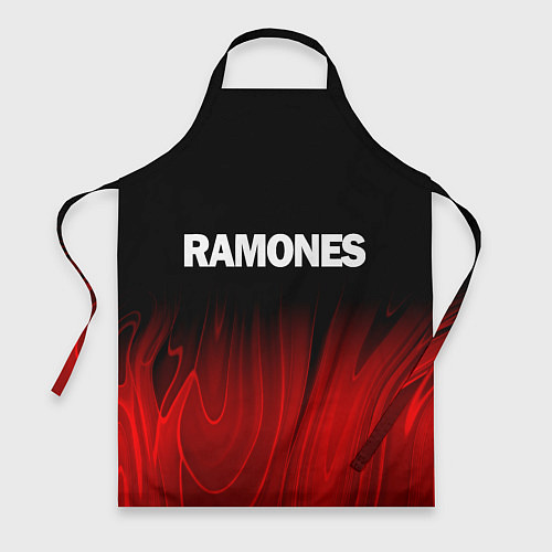 Фартук Ramones red plasma / 3D-принт – фото 1