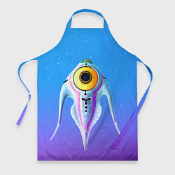 Фартук кулинарный Subnautica инопланетная рыба, цвет: 3D-принт