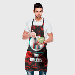 Фартук кулинарный The Killers rock glitch, цвет: 3D-принт — фото 2