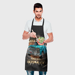 Фартук кулинарный Пикап Chevrolet Apache 3100 1959 года, цвет: 3D-принт — фото 2