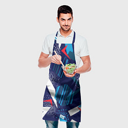 Фартук кулинарный Текстурный грандж, цвет: 3D-принт — фото 2