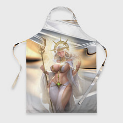 Фартук кулинарный Fantasy girl gold, цвет: 3D-принт