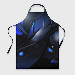 Фартук кулинарный Blue black background, цвет: 3D-принт