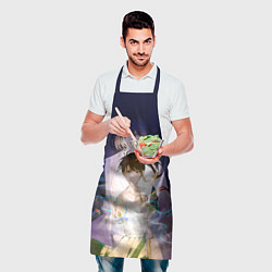 Фартук кулинарный Сота Мунаката и Судзумэ, цвет: 3D-принт — фото 2