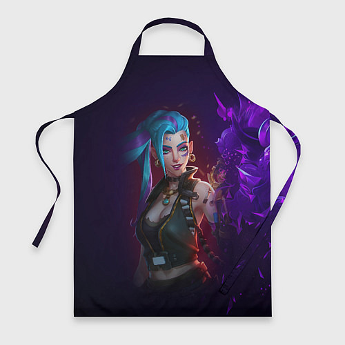 Фартук Jinx art arcane league of legends / 3D-принт – фото 1