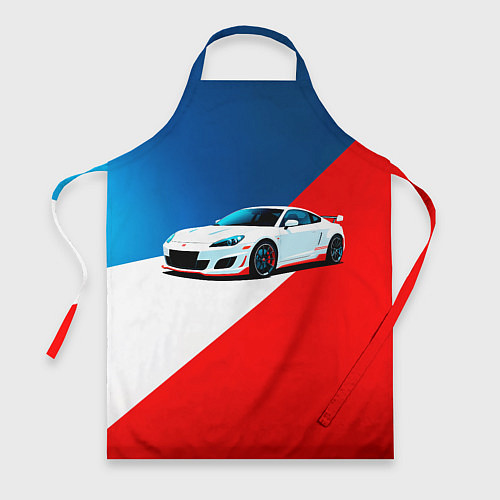 Фартук Нарисованный автомобиль / 3D-принт – фото 1