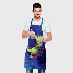 Фартук кулинарный Толик рокозавр, цвет: 3D-принт — фото 2