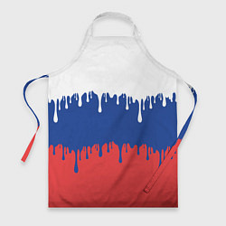 Фартук Флаг России - потёки