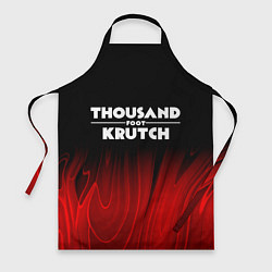 Фартук Thousand Foot Krutch red plasma