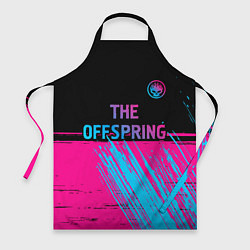 Фартук кулинарный The Offspring - neon gradient: символ сверху, цвет: 3D-принт