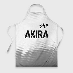 Фартук кулинарный Akira glitch на светлом фоне: символ сверху, цвет: 3D-принт