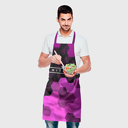 Фартук кулинарный Hitman pro gaming: символ сверху, цвет: 3D-принт — фото 2