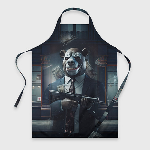 Фартук Payday 3 bear / 3D-принт – фото 1