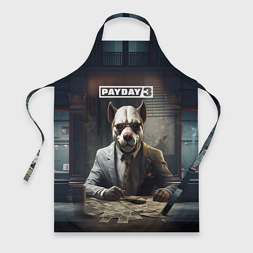 Фартук Bulldog payday 3 / 3D-принт – фото 1