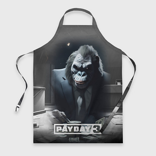 Фартук Payday 3 big gorilla / 3D-принт – фото 1